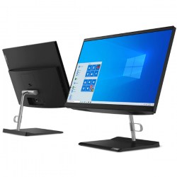 Lenovo All-in-One V50a-24IMB - Intel(R) Core(TM) i7-10700T CPU - 8Gb - 1Tb 24 Full HD Tactile Noir-1
